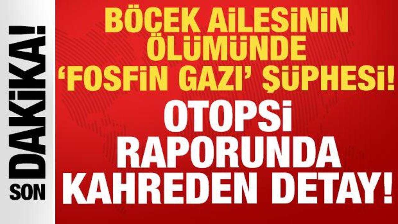 Böcek ailesinin ölümünde “fosfin gazı” şüphesi: Otopsi raporunda kahreden detay!