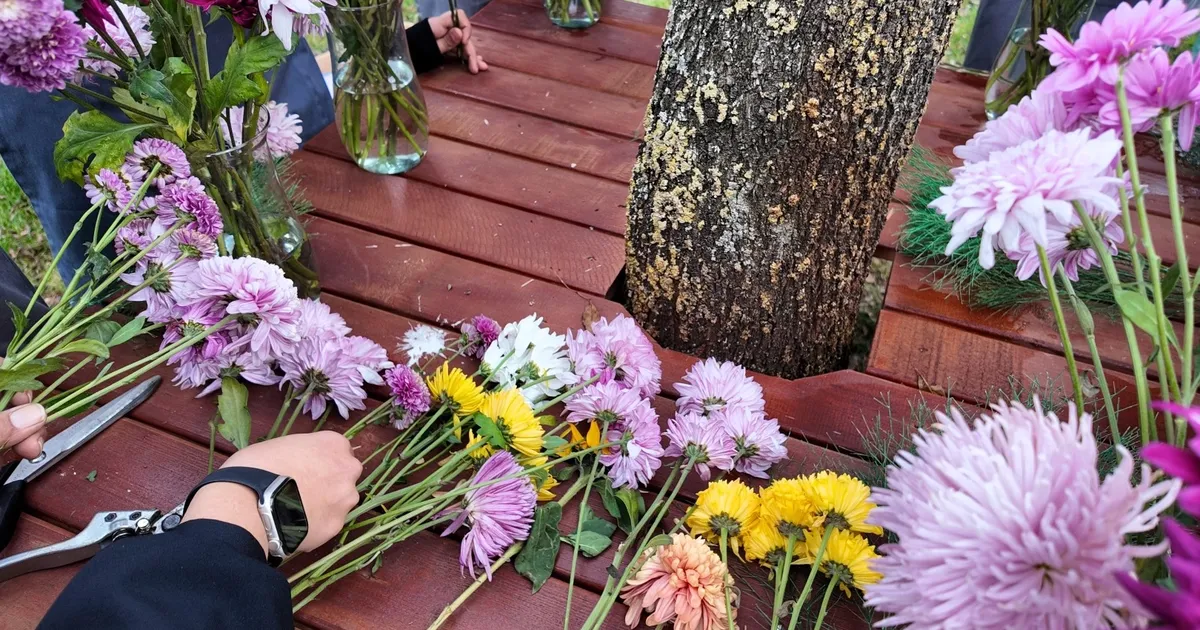 Kocaeli’de renklerin en zarif hali buketlerde buluştu