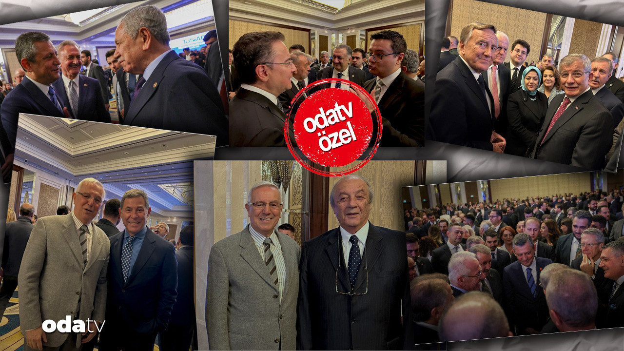TÜSİAD resepsiyonunda yıldızlar geçidi… Kimler var kimler… Orhan Uğuroğlu Odatv için oradaydı