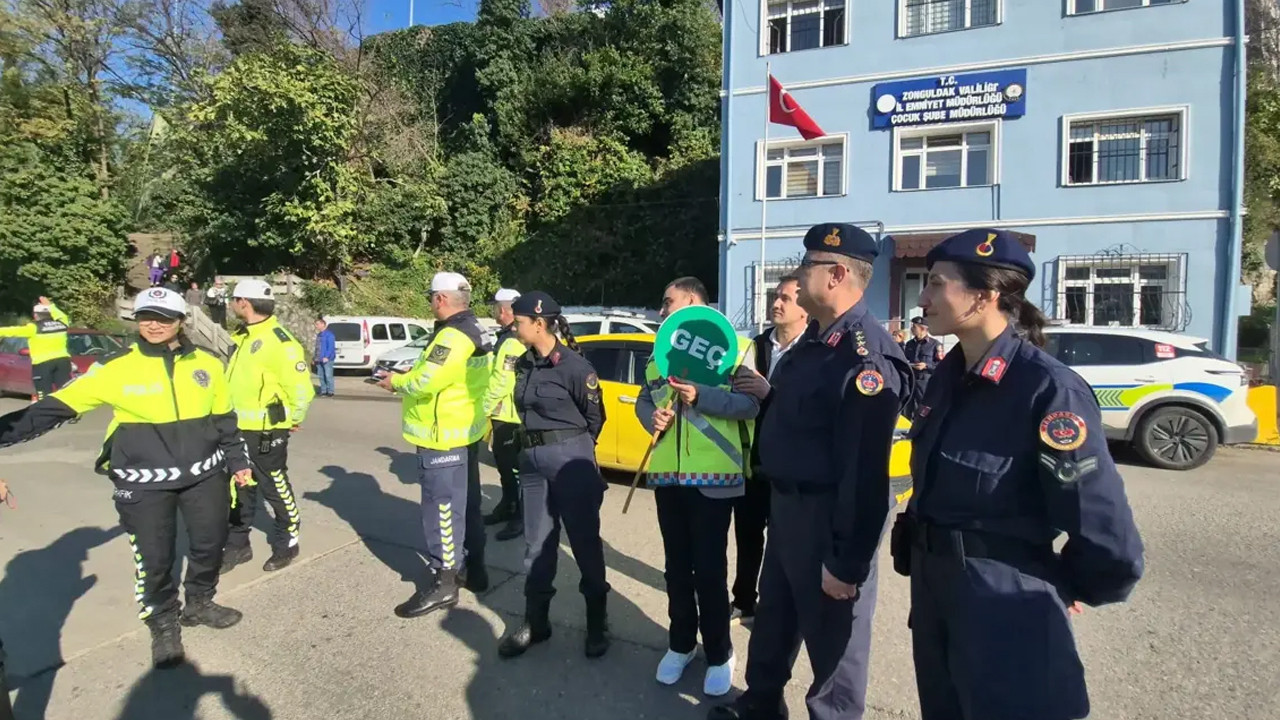 Zonguldak’ta Özel Bireylerle Trafik Bilinçlendirme Etkinliği